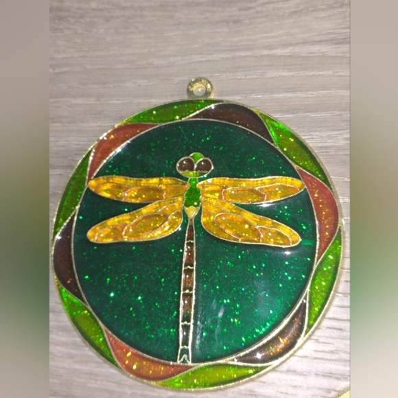 Vintage Stained Glass Sun Catcher Lot (7) - Picture 11 of 12